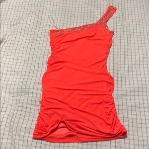 Deb 1 shoulder dress